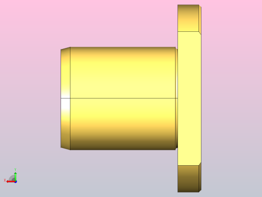 WYPN两面切割法兰型无油衬套[WYPNP-d16-L30]后视缩略图