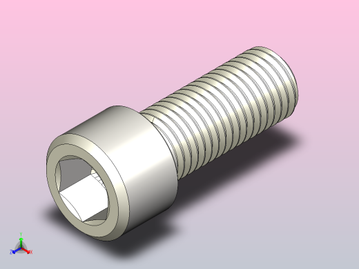 DIN_EN_ISO_4762_M20x50.ipt内六角螺钉