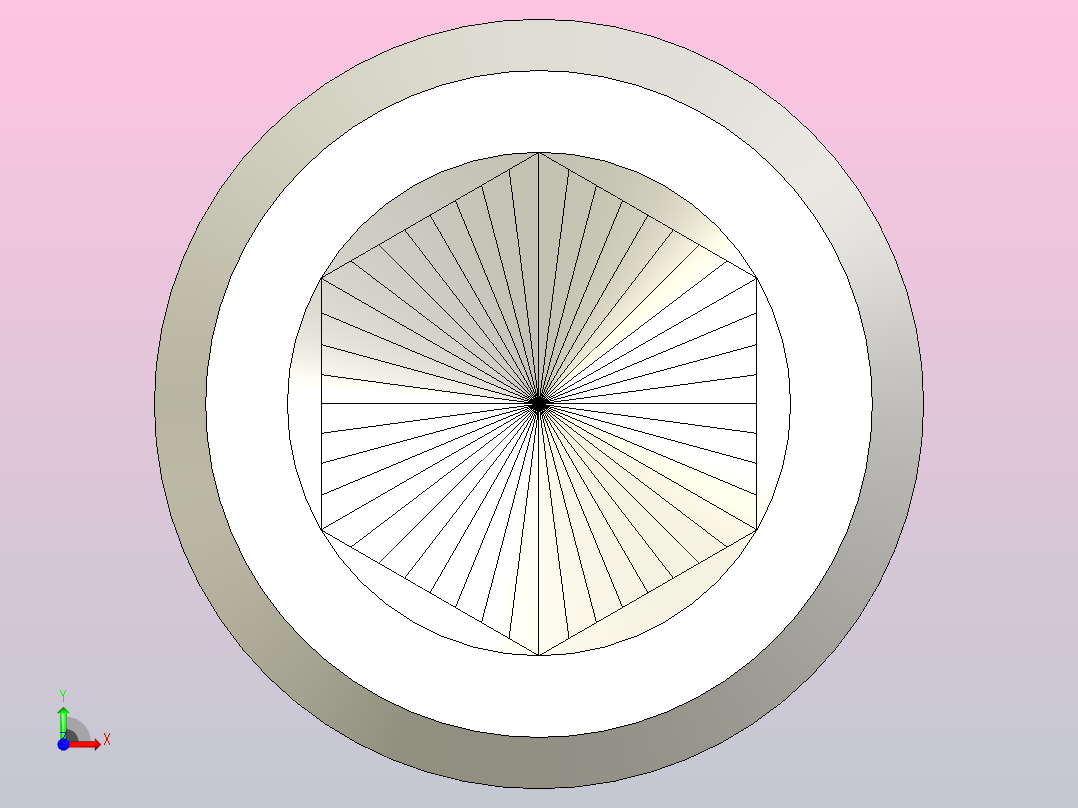 DIN_EN_ISO_4762_M20x50.ipt内六角螺钉前视图
