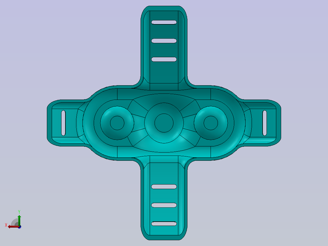 SolidWorks实践部件后视图