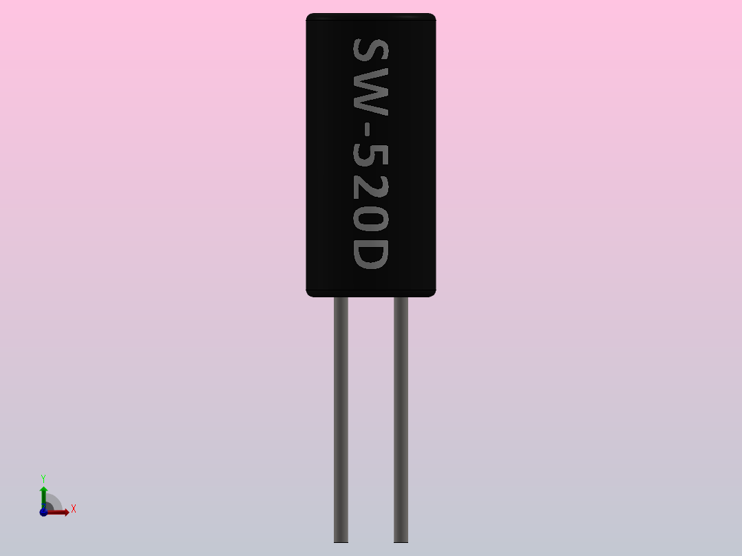 倾斜开关SW520D前视图