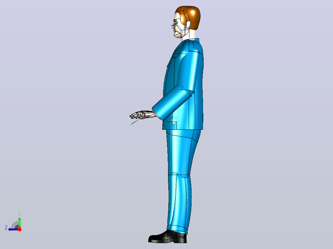 男子3d 13右视图