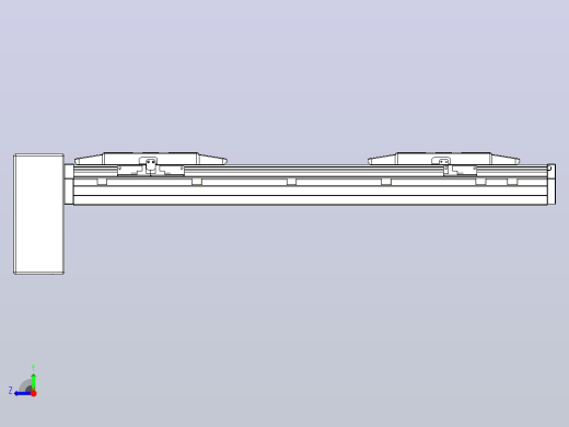 皮带直线轴双滑块型TPA-GCBS-150-P80-L100-RP-M75-N3右视缩略图