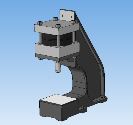 台式可调气动压力机AP400M缩略图