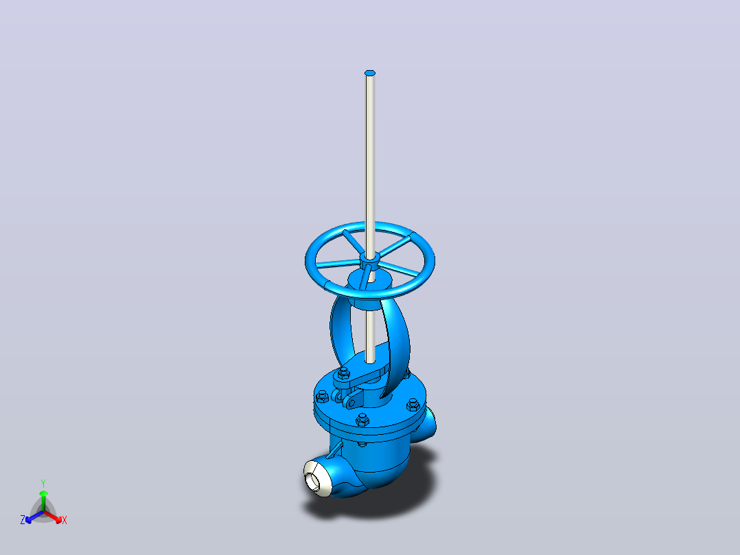 J61(H-Y)-J961(H-Y)-200电站截止阀[20]主视图