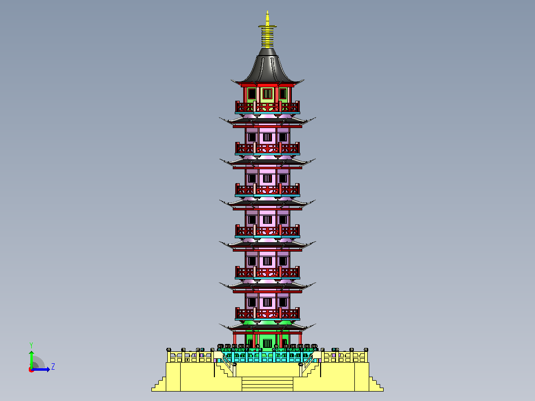 宝塔.x_t左视图
