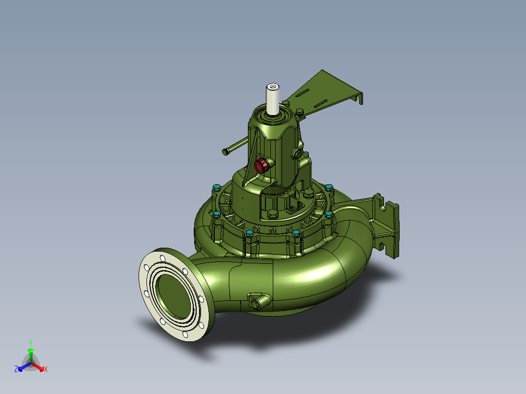 离心泵 6NCB 125-250_..zip.zip主视图