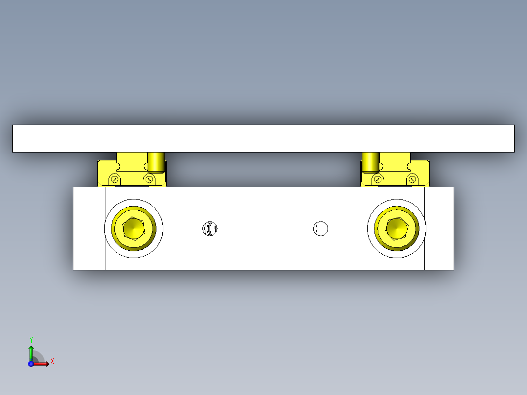 薄膜压接治具俯视图