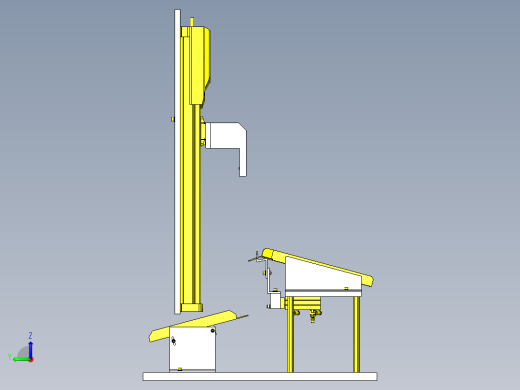 NG工件引入机构左视缩略图