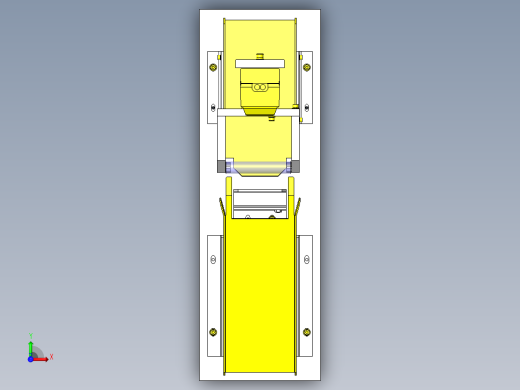 NG工件引入机构俯视缩略图