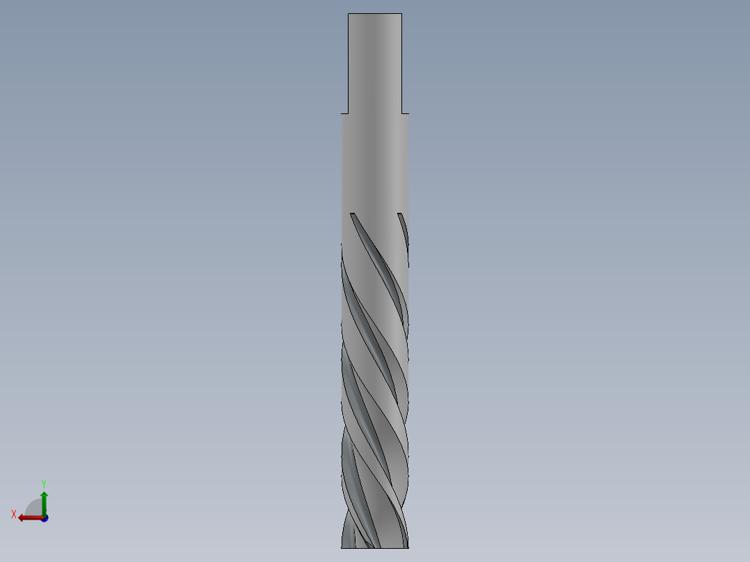 铣刀洗刀钻头机床刀具花键铣削刀具11后视图