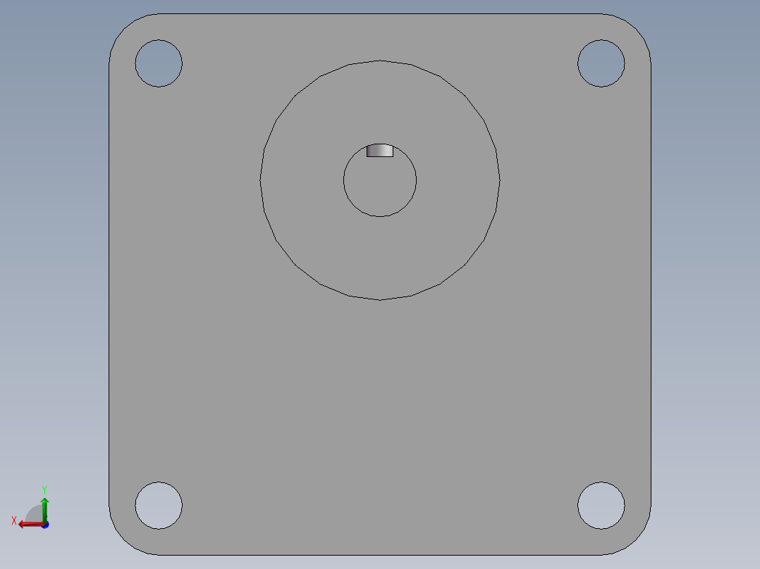 6ik-180W 中大电机调速电机后视图