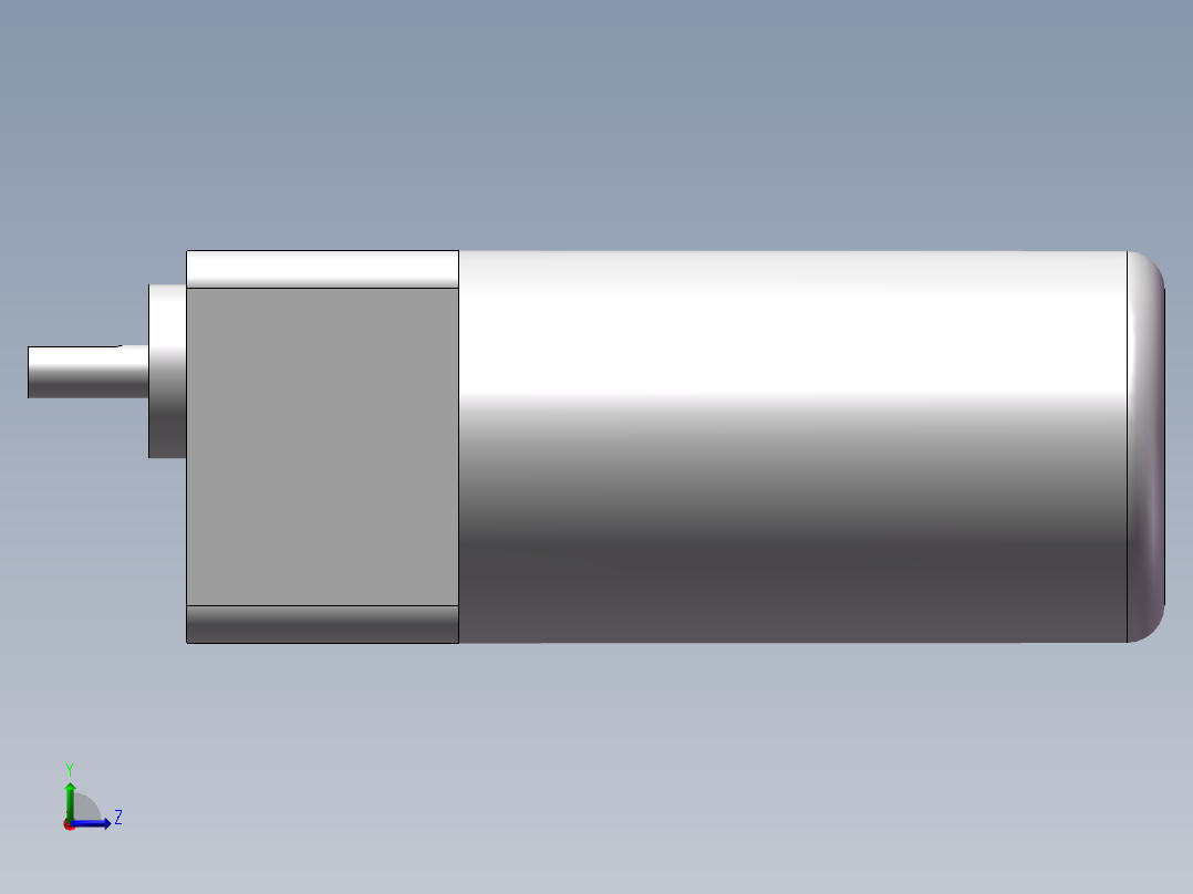 6ik-180W 中大电机调速电机左视图