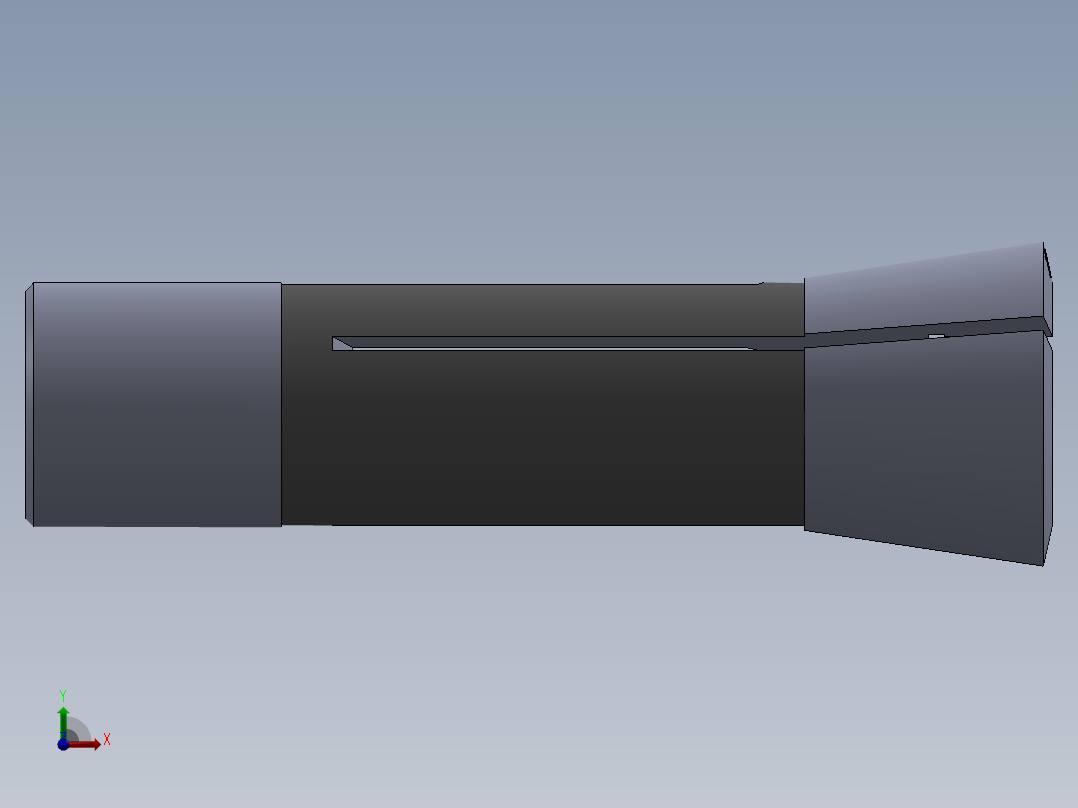 R8-夹头组-R8 COLLET 0.9375.SLDPRT前视图