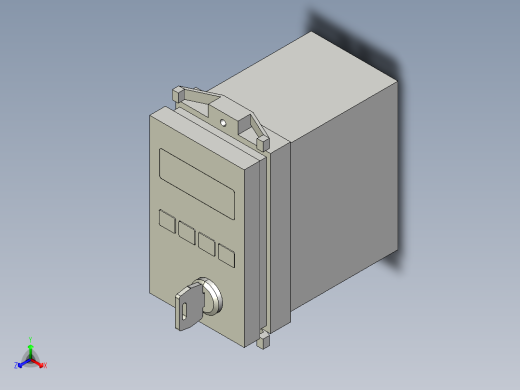 基恩士LX2-V10W_kc图纸模型