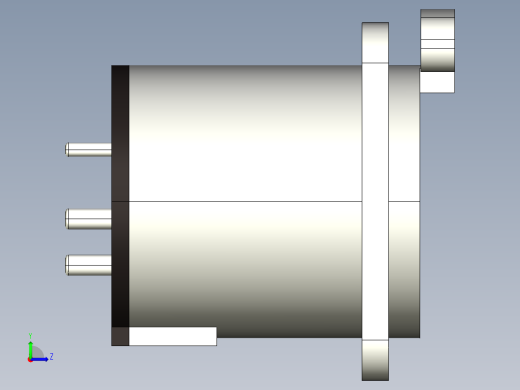 xlr连接器公头左视缩略图