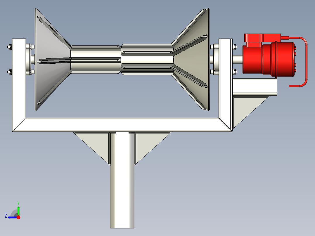 鱼绞车 505--igs stp右视图
