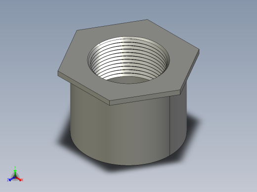 船舶管路系统SeaCor_ReducerBushing_FPTxSPIG_37J138250_2in x 1.25in