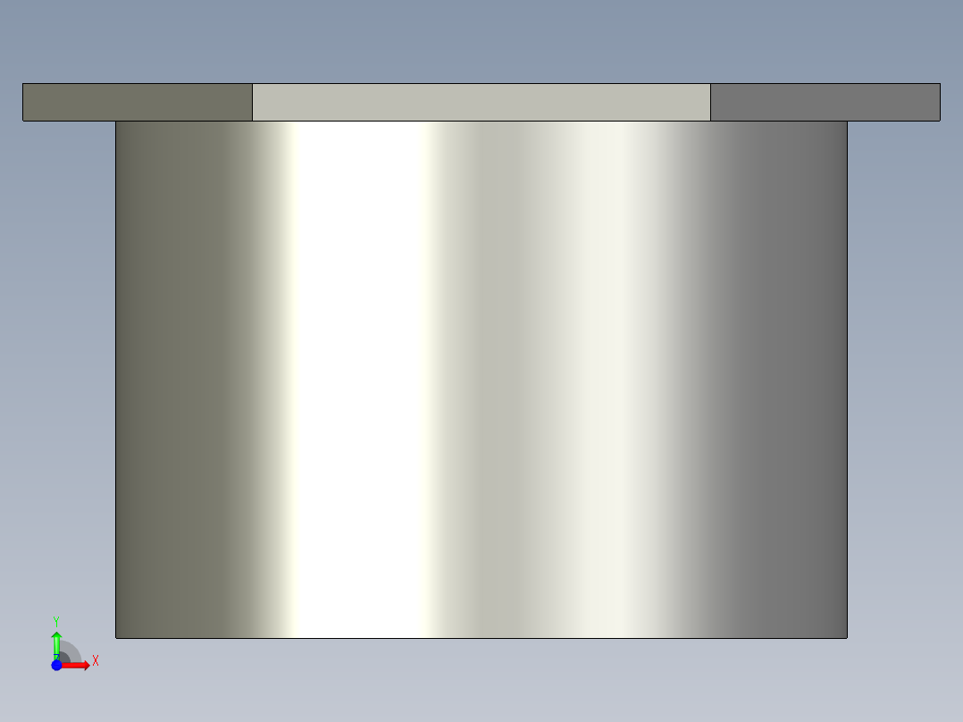 船舶管路系统SeaCor_ReducerBushing_FPTxSPIG_37J138250_2in x 1.25in前视图