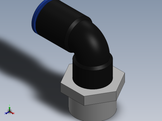 Ø8 x 3-8G COTOVELO 90° MACHO GIRAT. (C02470838)