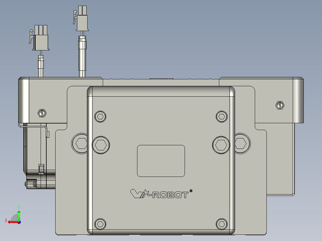 威洛博直线电机模组EB20-L224-S600-BR-ZP75-MS3-5K后视图