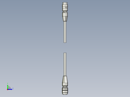 基恩士LS7_camera-cable_kc图纸模型左视缩略图