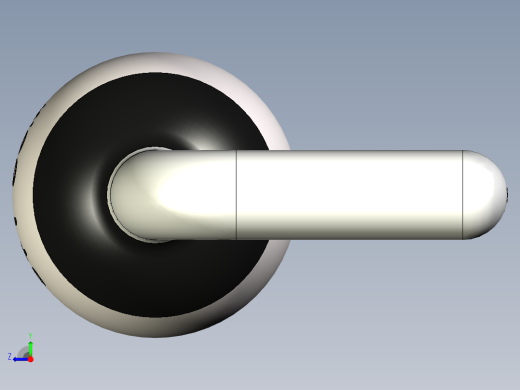 SOD-64型二极管外壳，本体4.2 x d4.3毫米，引线直径1.35毫米右视缩略图