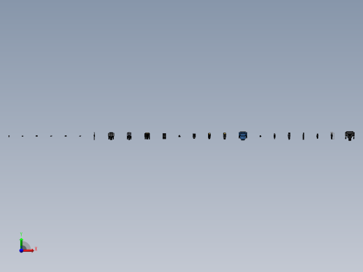 USB网线等电器接头集合前视缩略图