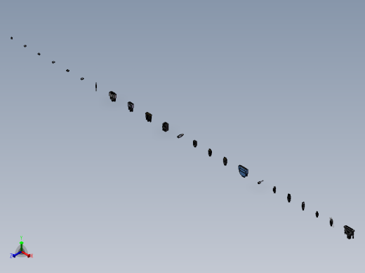 USB网线等电器接头集合正等轴测缩略图