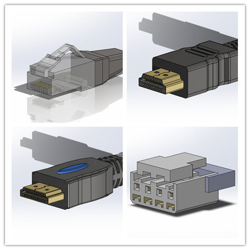 USB网线等电器接头集合缩略图