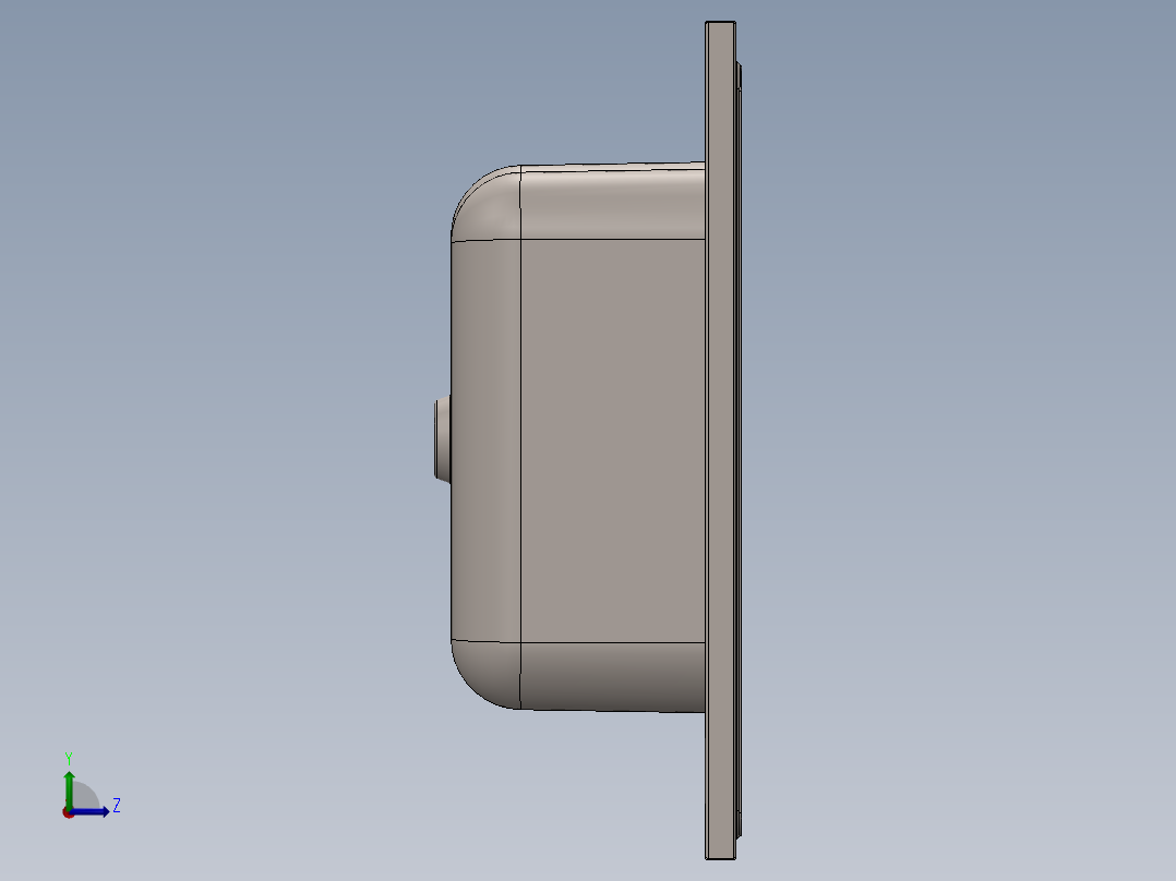 水槽、不锈钢水槽(134)左视图