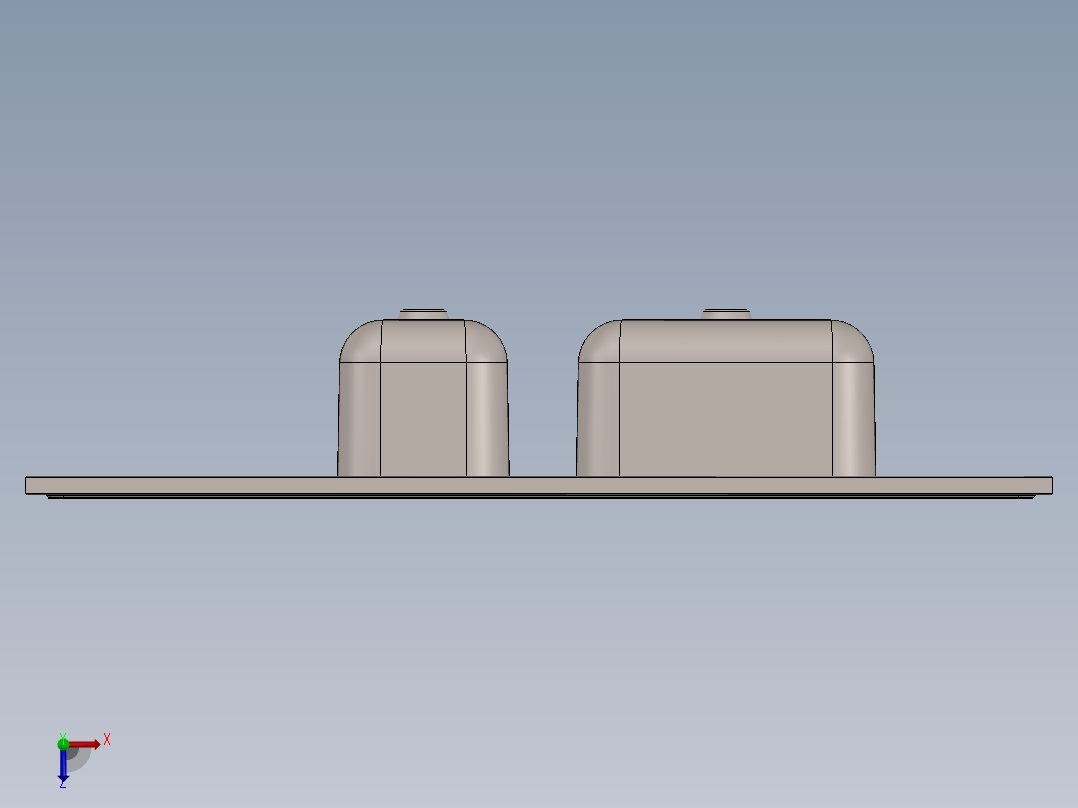 水槽、不锈钢水槽(134)俯视图