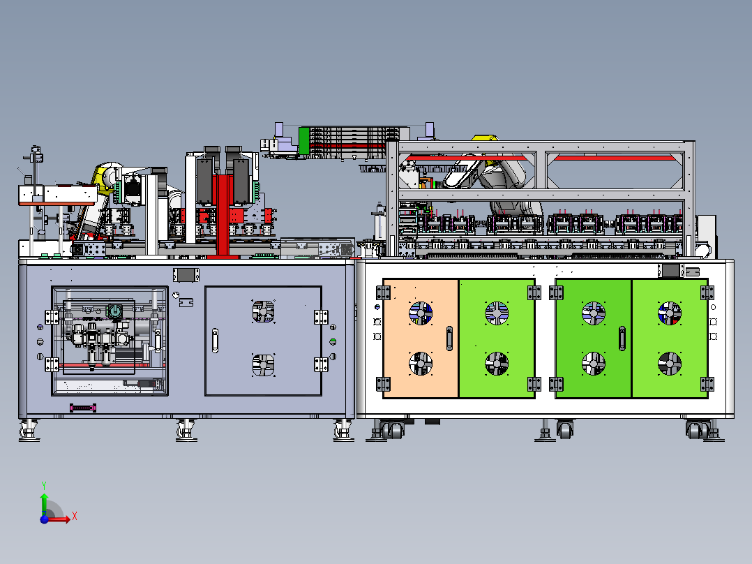 锁螺丝螺母设备sw23前视图