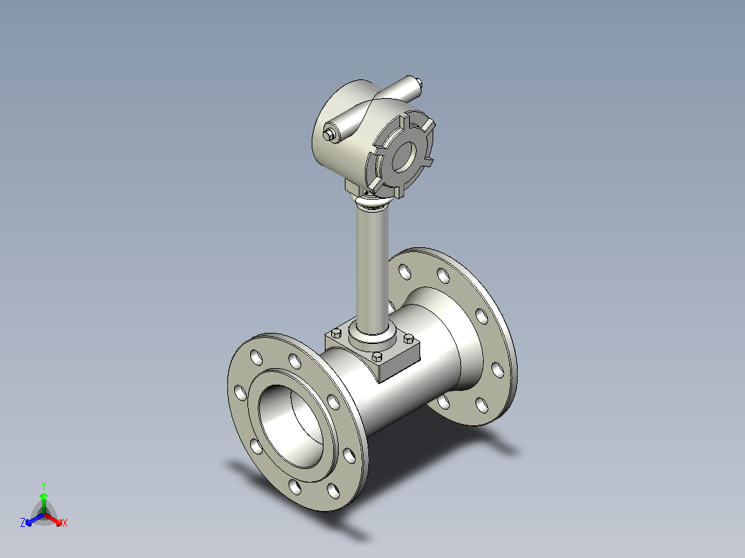 分体式涡街流量计