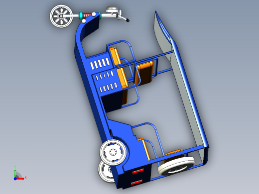 B3003308-电动三轮车前视缩略图