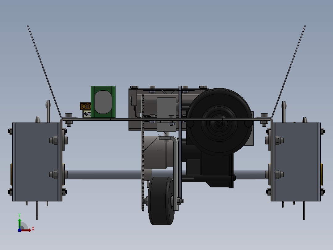 AGV小车、AGV(93)前视图