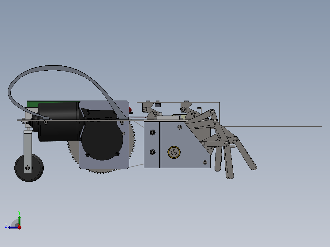 AGV小车、AGV(93)右视图