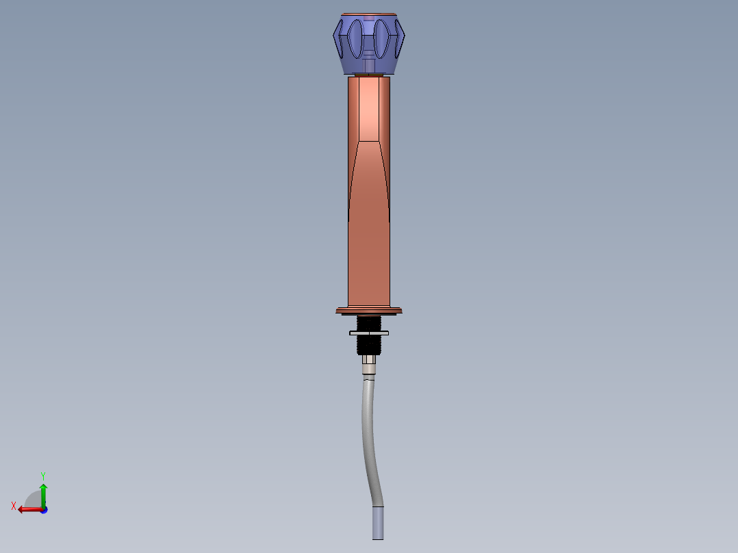 水龙头 花洒(7)后视图
