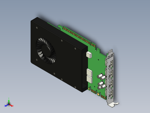 显卡(27)正等轴测缩略图