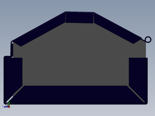 金属收纳盒右视缩略图