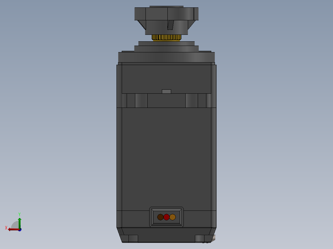 舵机(105)后视图