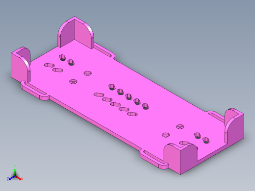 FPV 框架上的电池塞