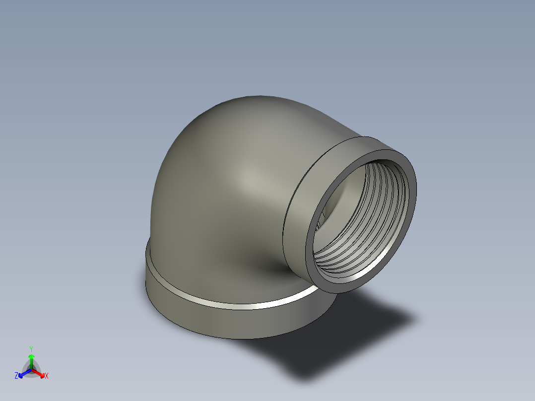 螺纹管弯头-异径内丝 DN32-DN25
