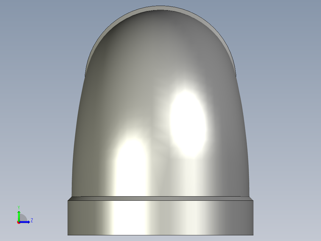 螺纹管弯头-异径内丝 DN32-DN25左视图
