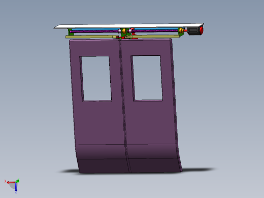 铁路客车塞拉门