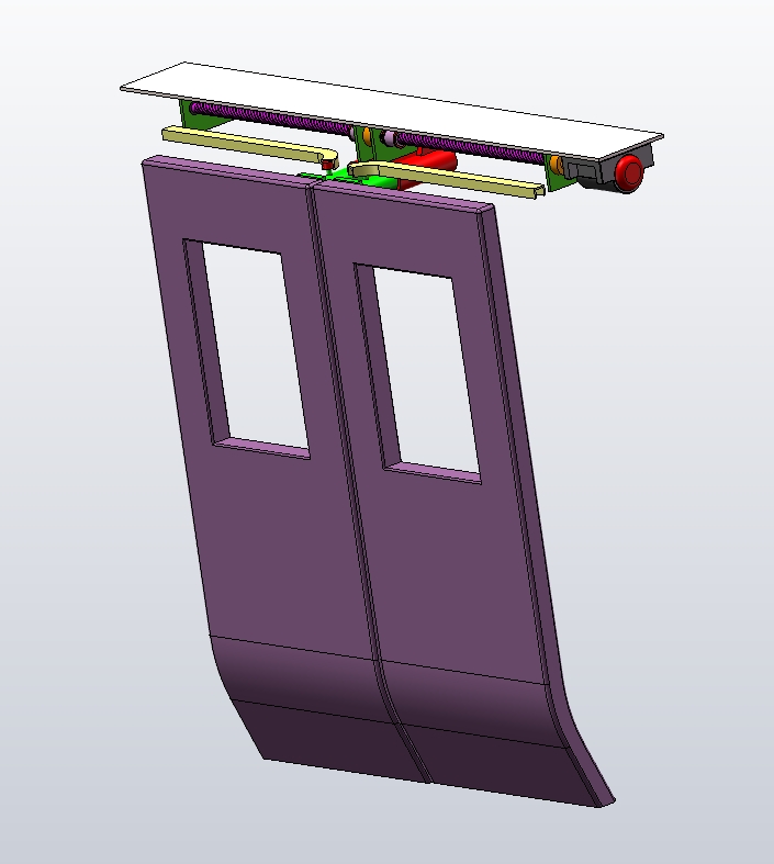 铁路客车塞拉门