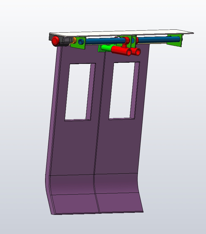 铁路客车塞拉门