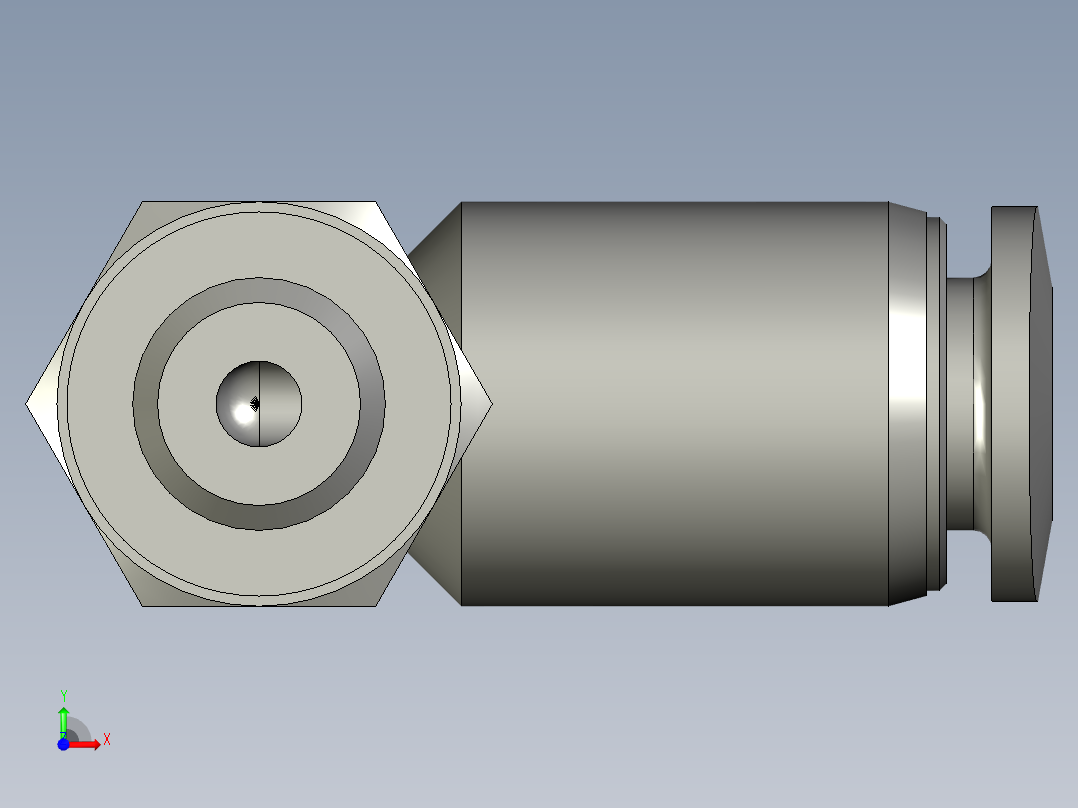 L型管接头QSML-M5-4FESTO-1111前视图