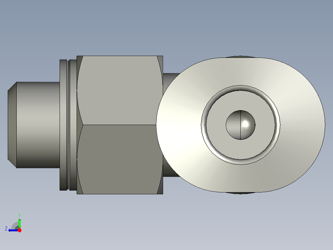 L型管接头QSML-M5-4FESTO-1111右视图