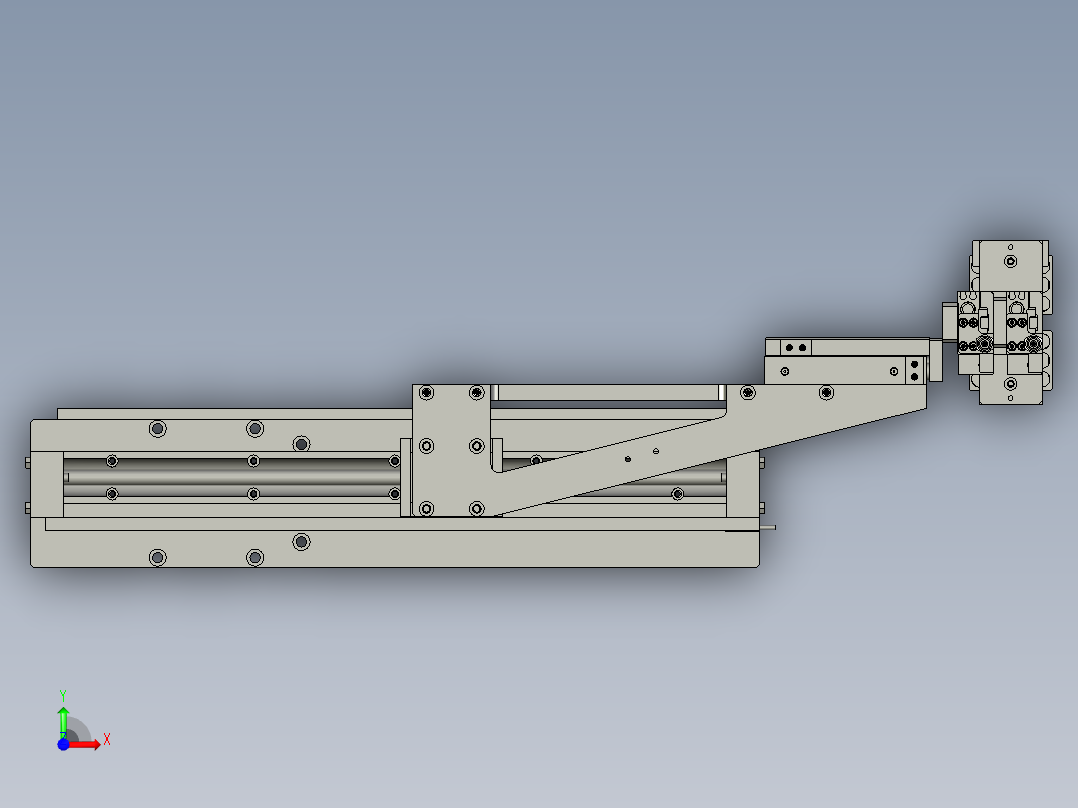 送胶前进模块-n2改f0前视图